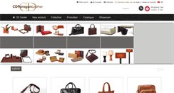 Desktop Screenshot of cdparagonleather.com